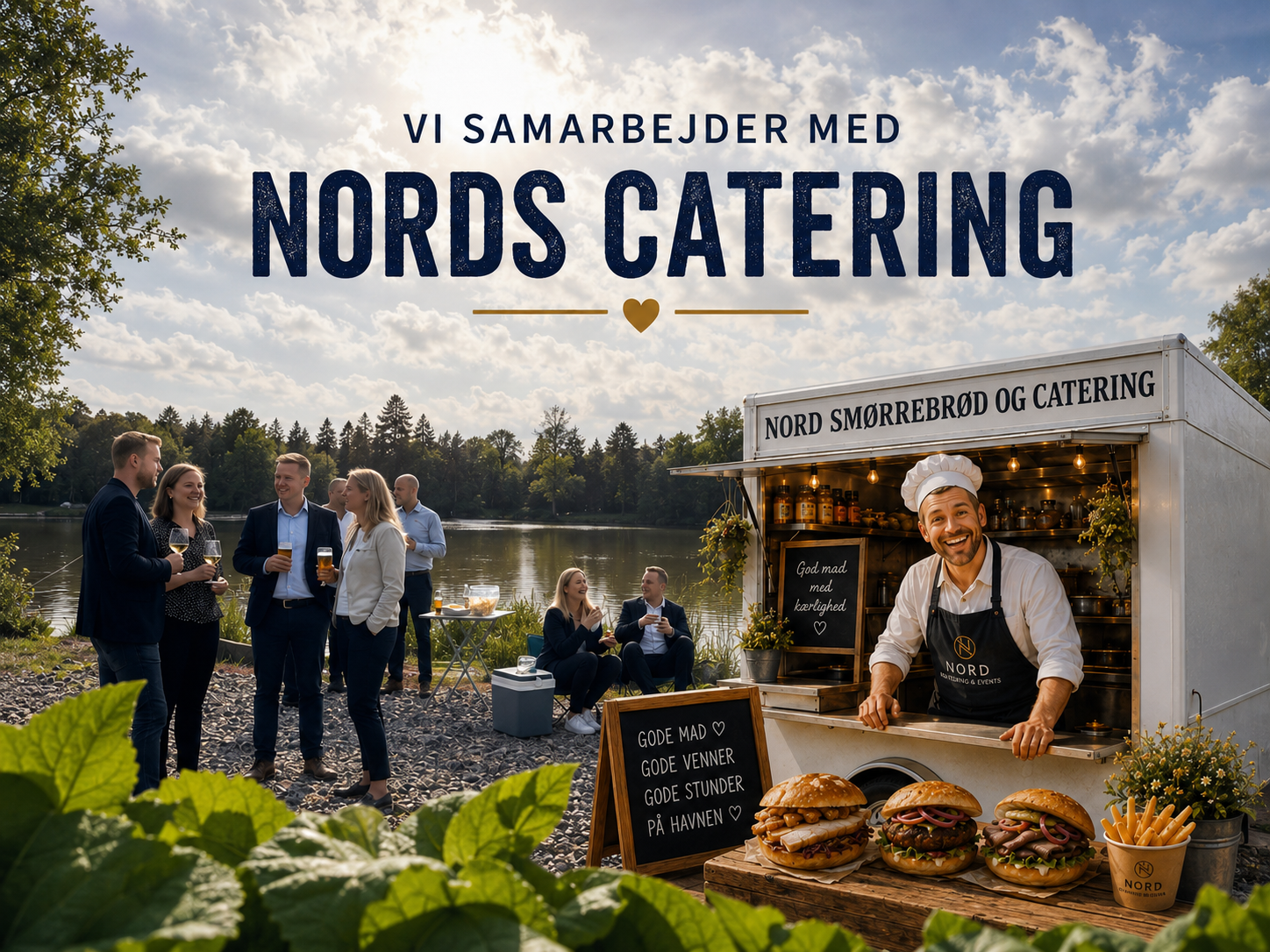 Foodtruck samarbejde med NORD CATERING